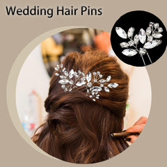 SHEHARUHI horquillas cristal damas novia para look de boda