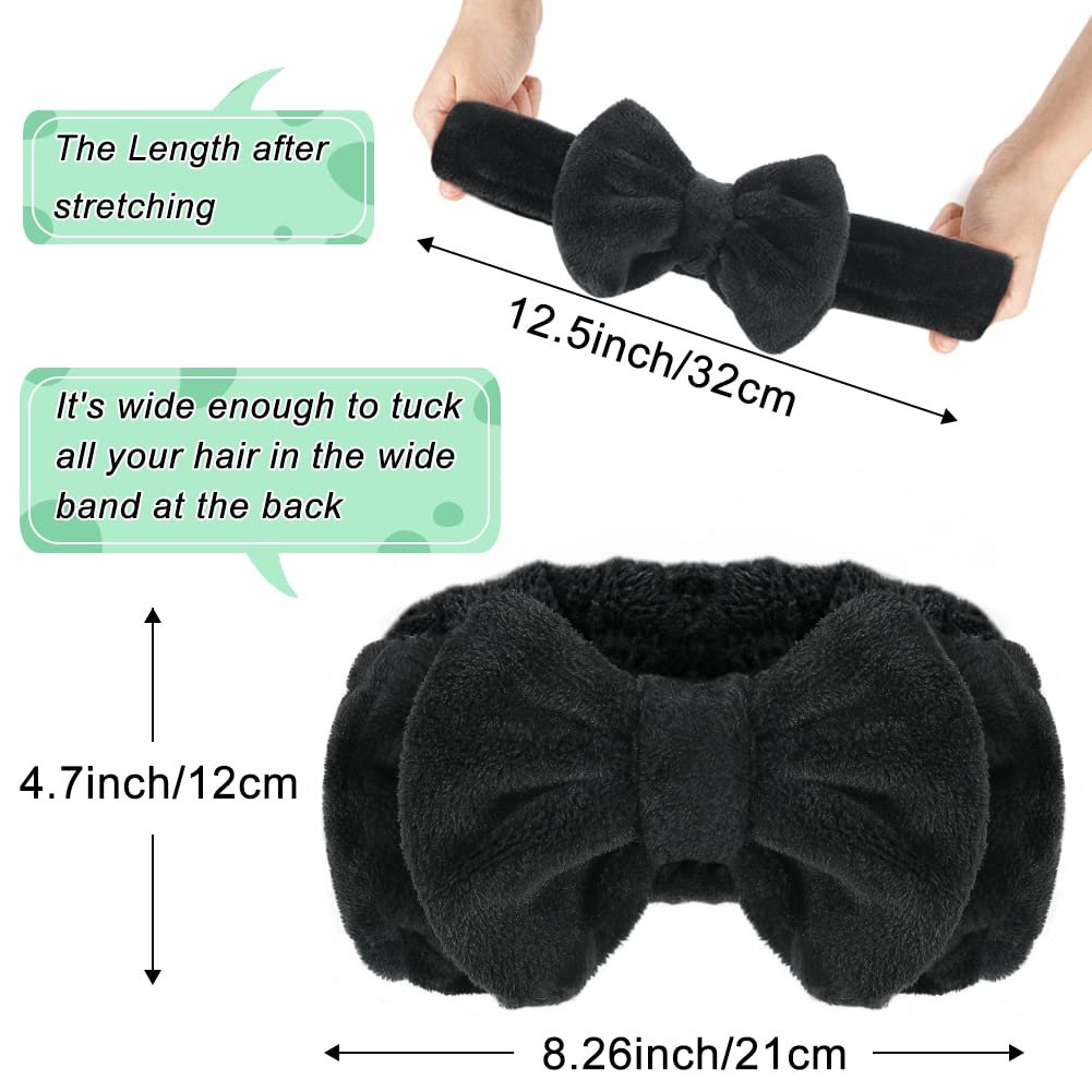 Shintop diadema spa elástico ancho ofrece ajuste cómodo para cualquier tamaño.