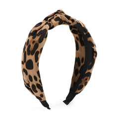 Diadema ShiQiao Spl leopard café claro para uso diario suave