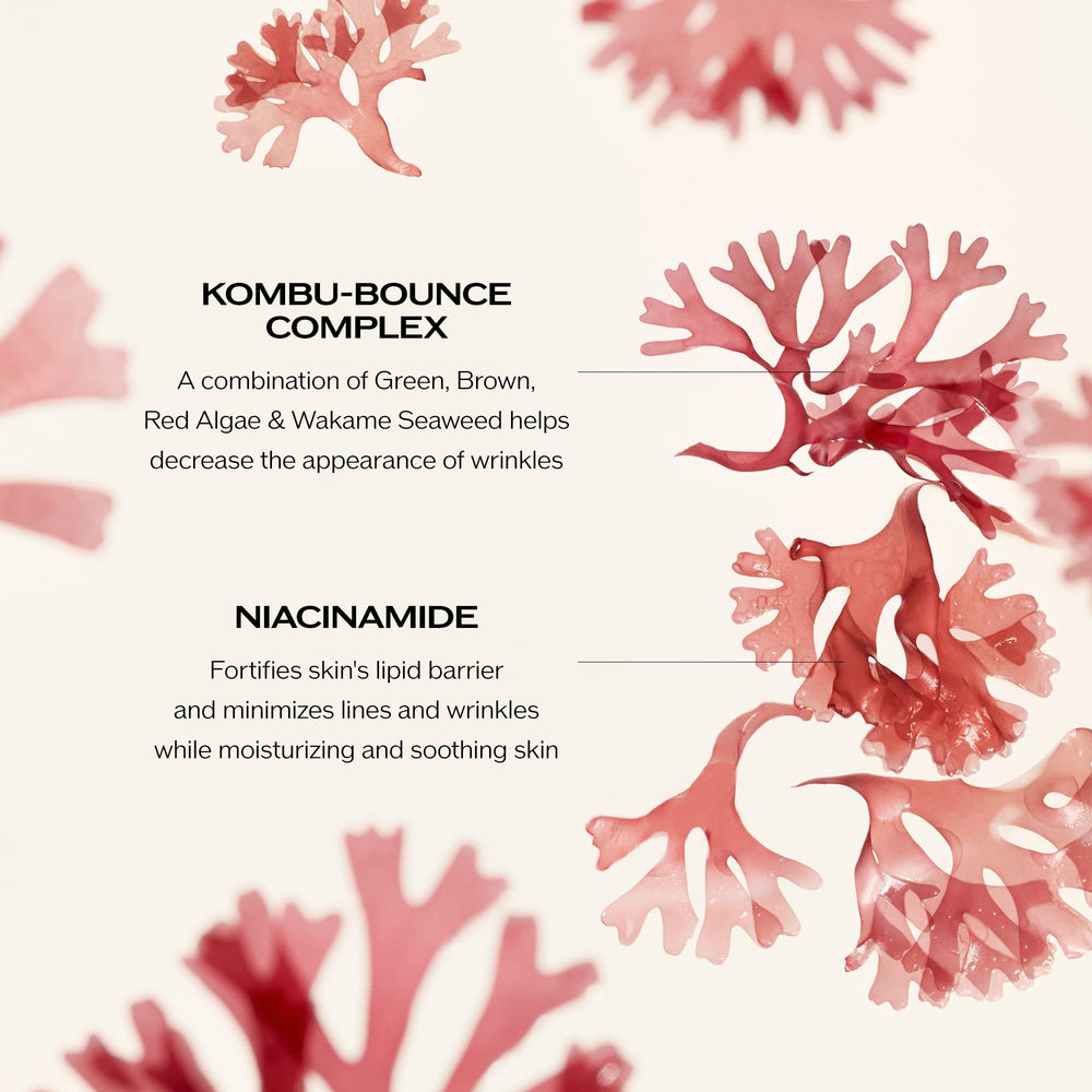 Ingredientes clave curcuma y niacinamida para elasticidad y uniformidad.