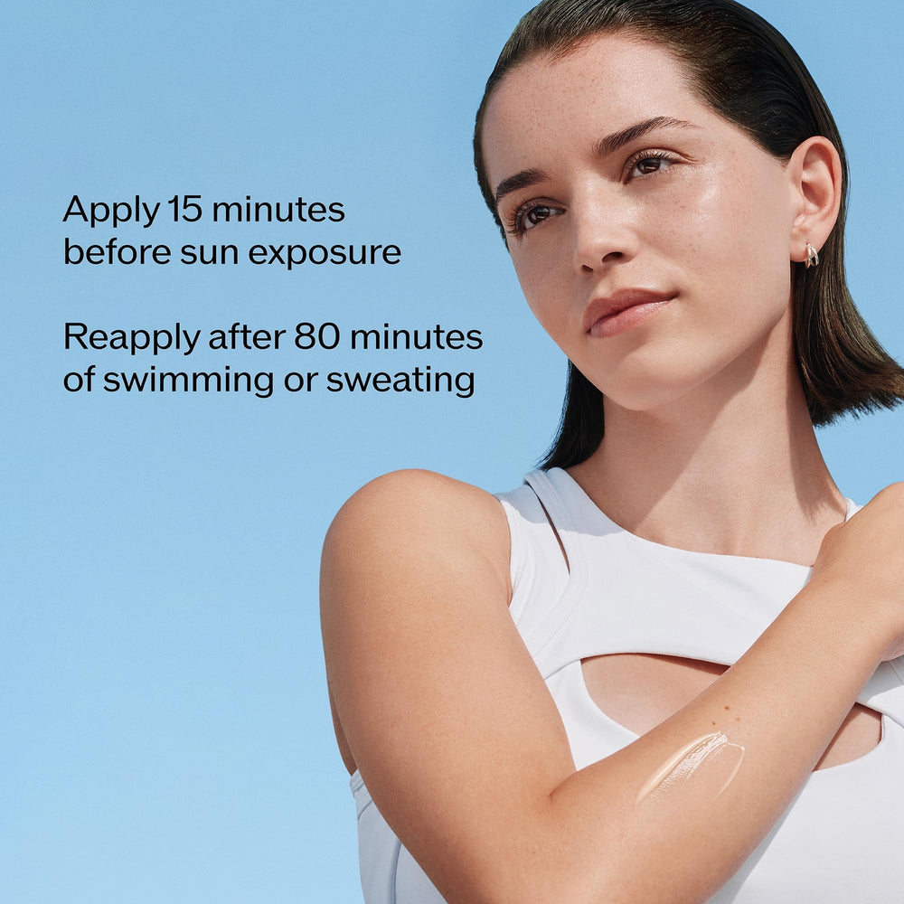 Shiseido Ultimate Sun Protector Lotion, tecnología SynchroShieldRepair para cobertura constante.