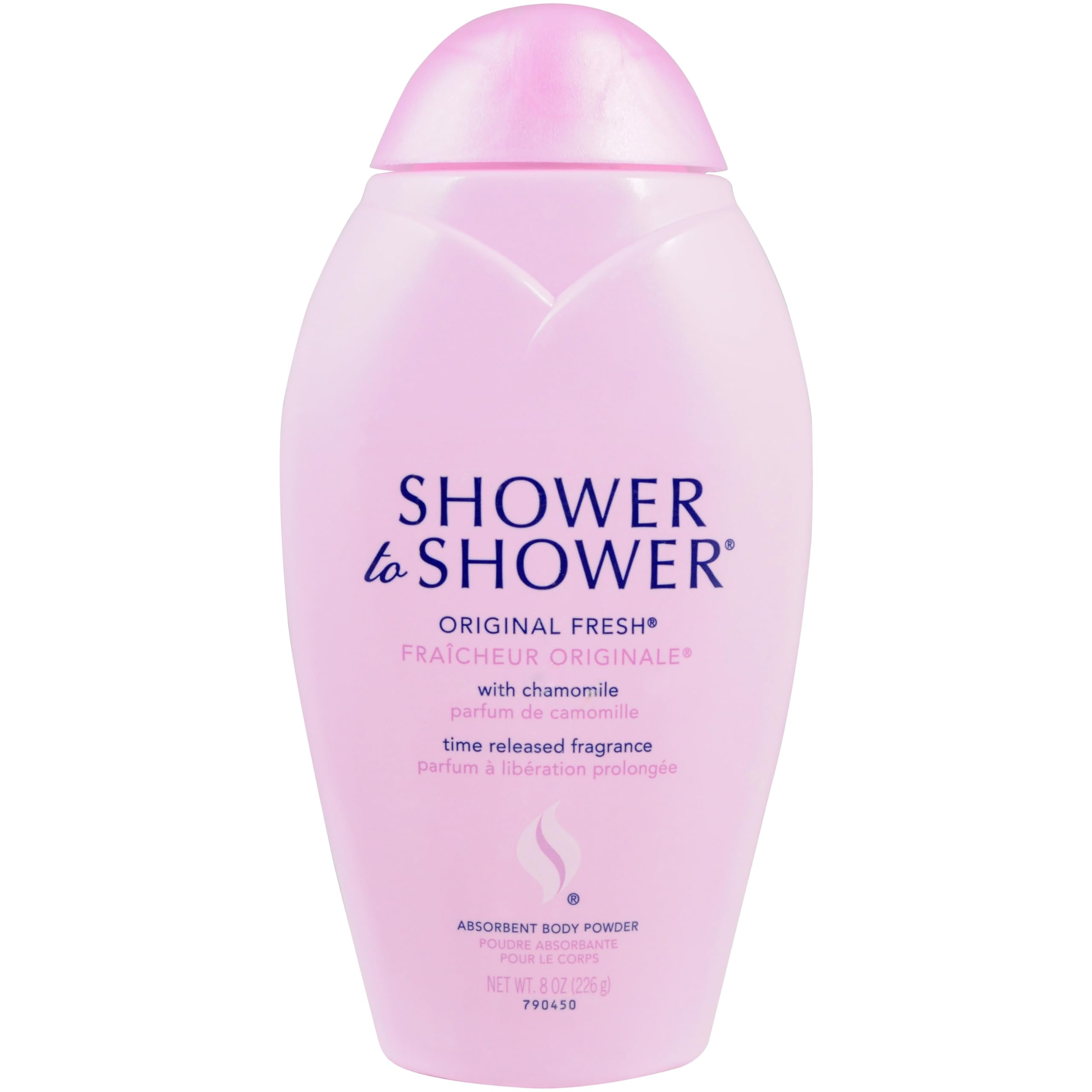 Shower To Shower Original, botella 8 onzas, ideal para el cuidado diario del cuerpo.