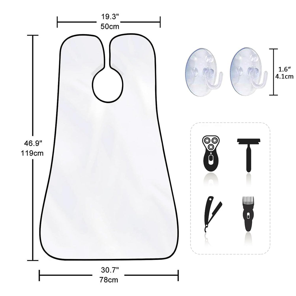 Showvigor ajuste con velcro en cuello para recortes seguros