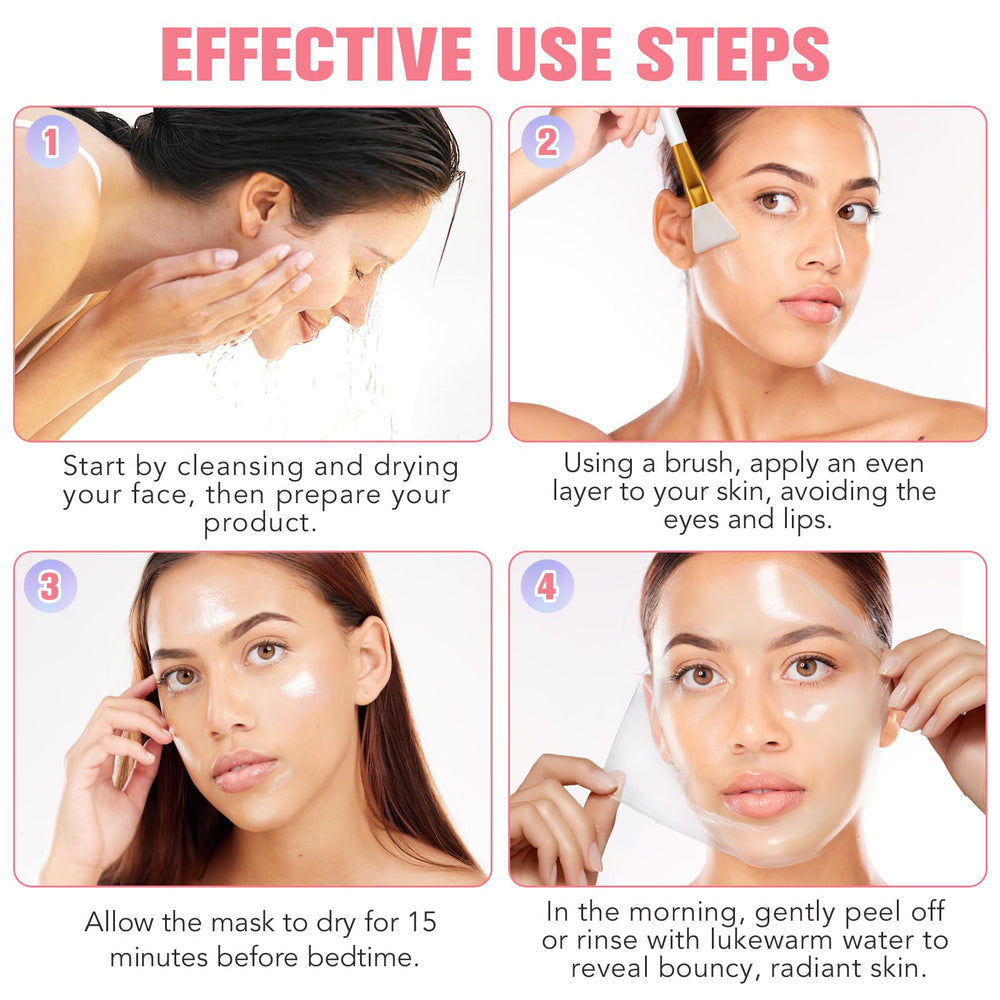 Shuangjia aplicación fácil con brocha, evita cejas y cabello para un resultado limpio.