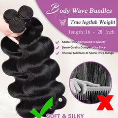 SHWAIR cabello natural negro ondulado para eventos