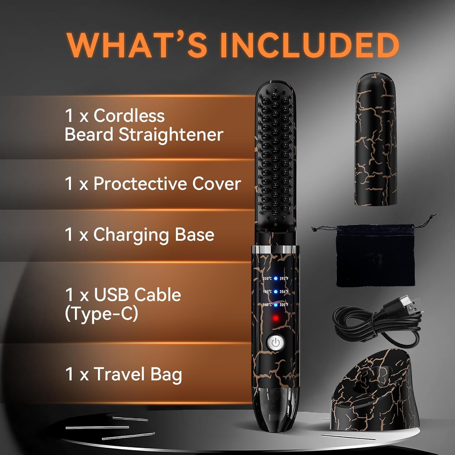 Diseño compacto SICOLTT para barba y cabello, ideal para viaje