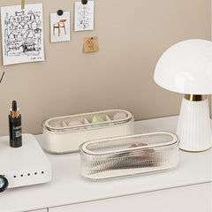 Tapa anti polvo Siehpa3 protege utensilios de maquillaje y mantiene limpieza.