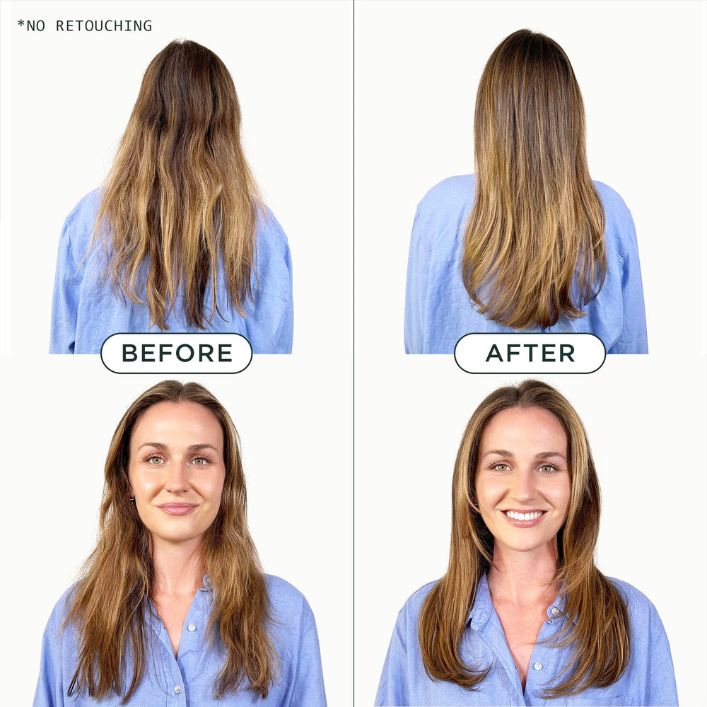 Cabello hidratado y suave con control de frizz gracias a Sienna Naturals