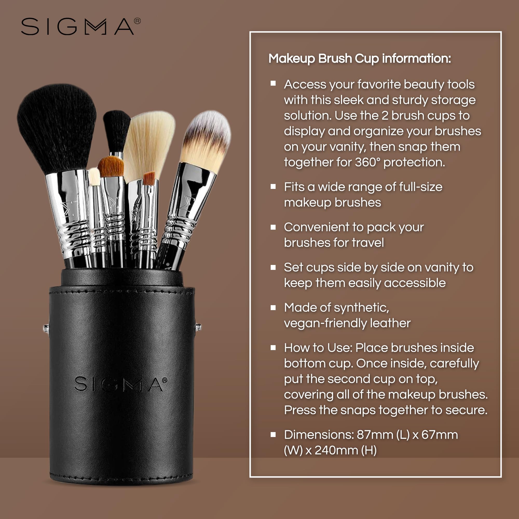 Sigma Beauty E40, brocha difuminadora para difuminado suave y transiciones