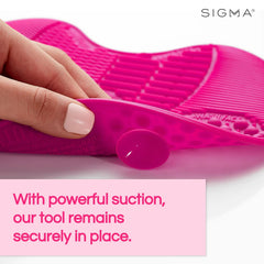 Aplicación con SigMagic Brushampoo en fibras para limpieza suave