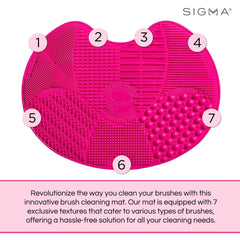 Sigma Spa Express Mat con ventosa fuerte mantiene estable la superficie