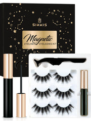 Sikkis pestanas magneticas kit: aplicacion facil y look natural diario
