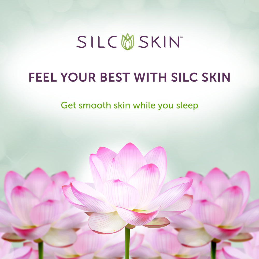 Silc Skin Decollette Pad used overnight to support regular skincare routine.
