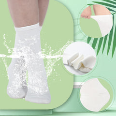 Calcetines Silicherry eczema transpirables para pies secos durante el día.