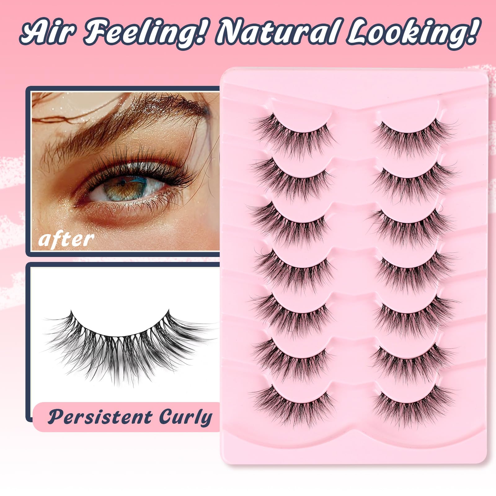Volumen 3D con cruce doble para un look completo