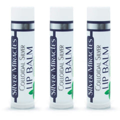 Silver Miracles lip balm with peppermint offers a cooling sensation on application.