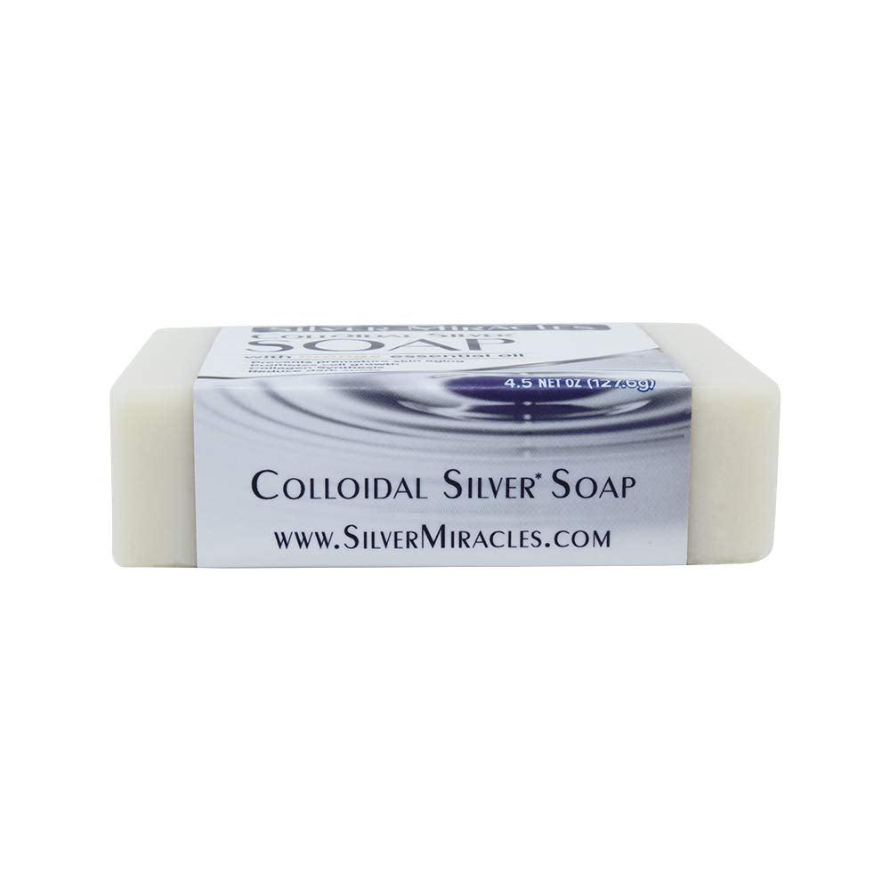 Jabón Silver Miracles, uso versátil para rostro y cuerpo