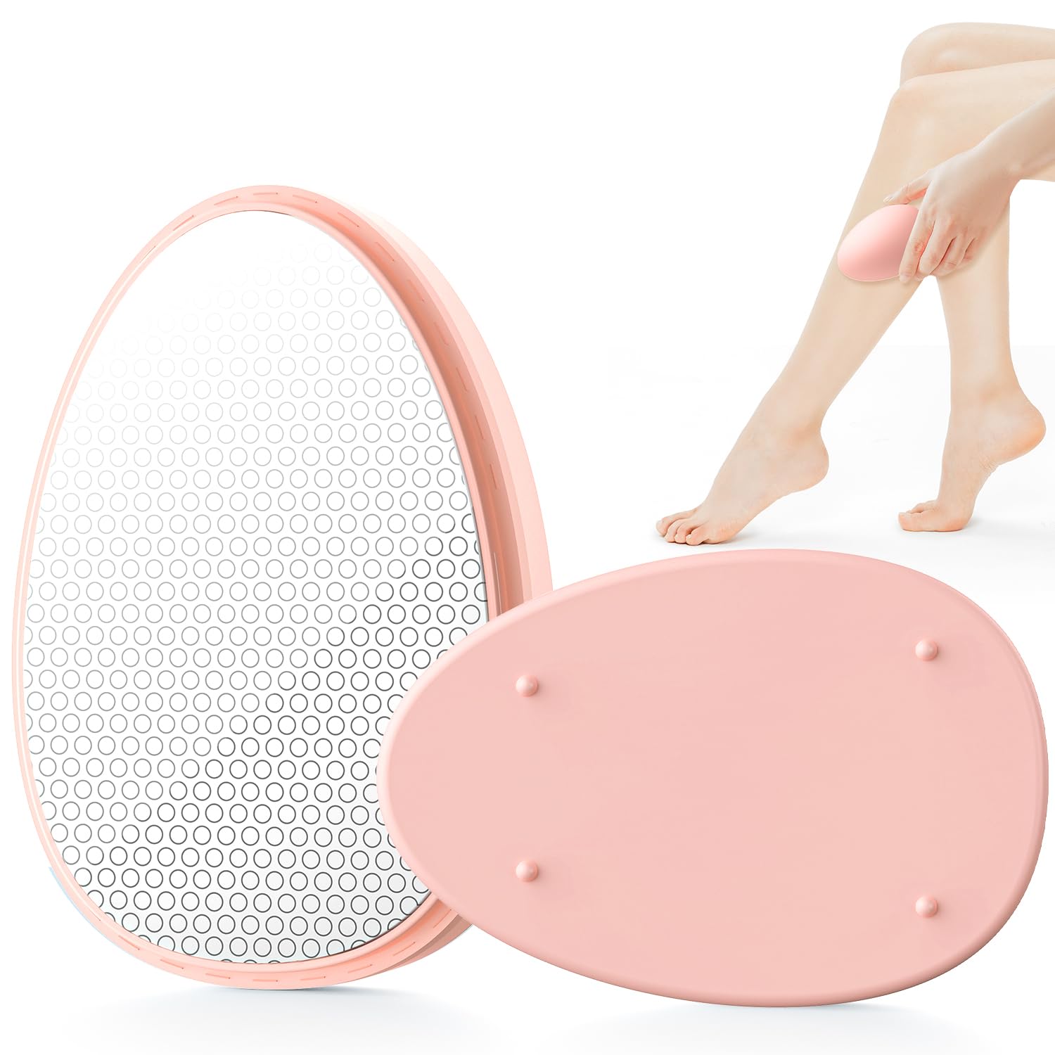 SILVLF Removedor Vello Cristal – uso en mano para depilación indolora.