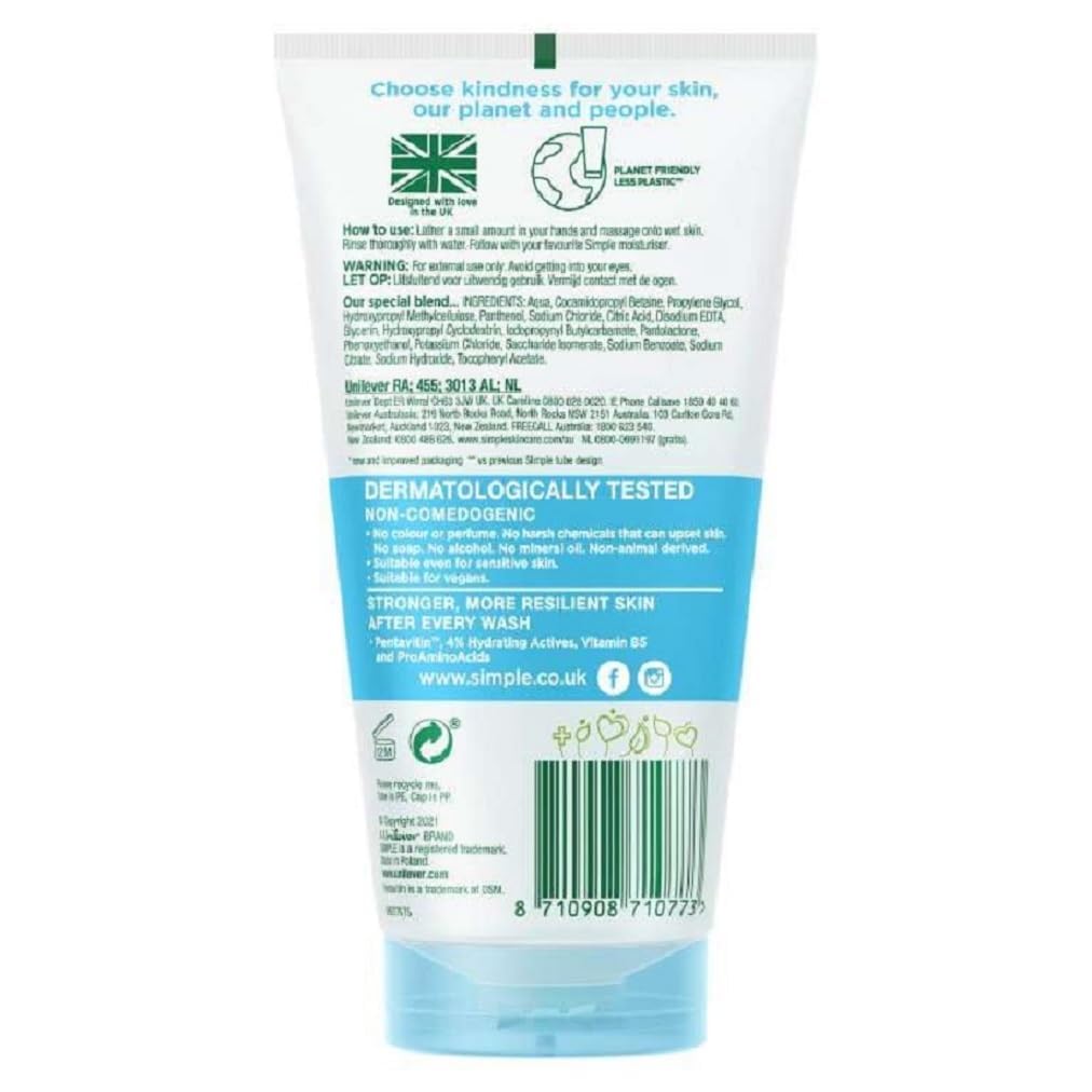 Simple Gel Micelar: burbujas limpiadoras para rostro