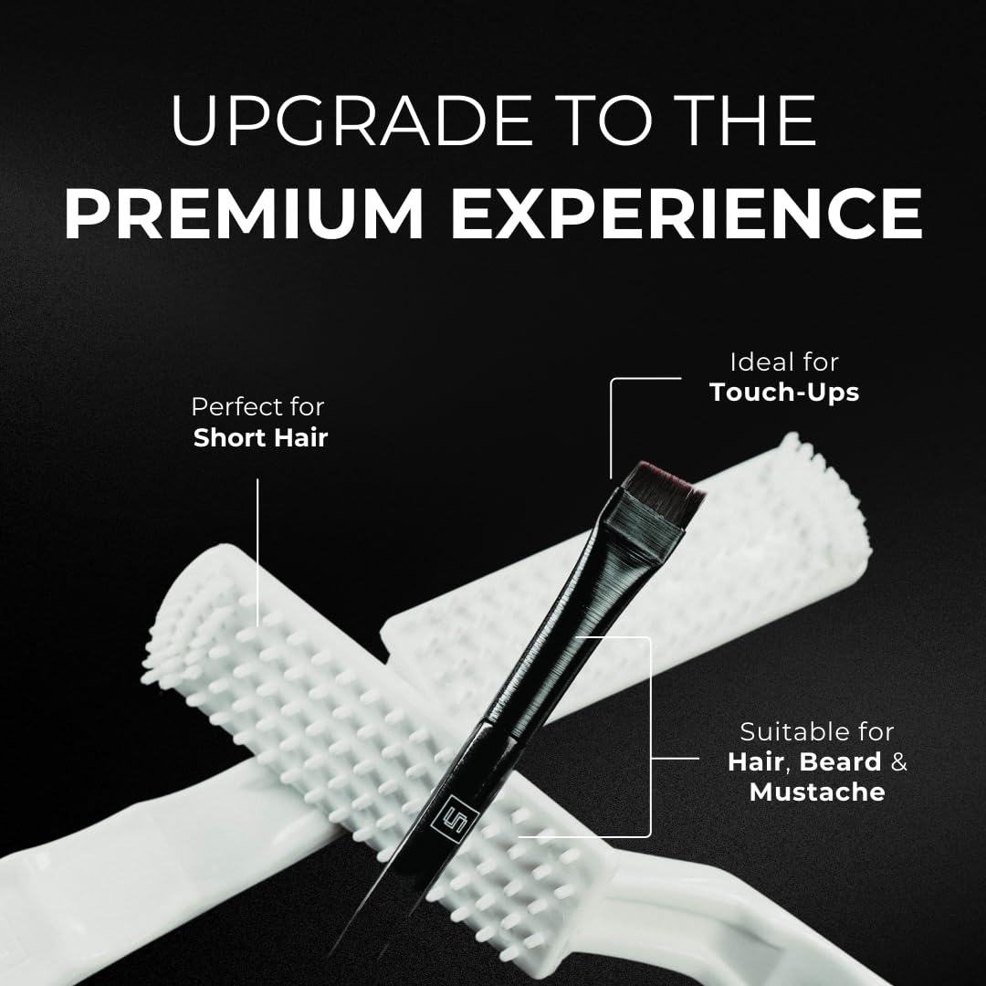 Brocha estándar de SIMPLER HAIR COLOR para aplicación fácil.