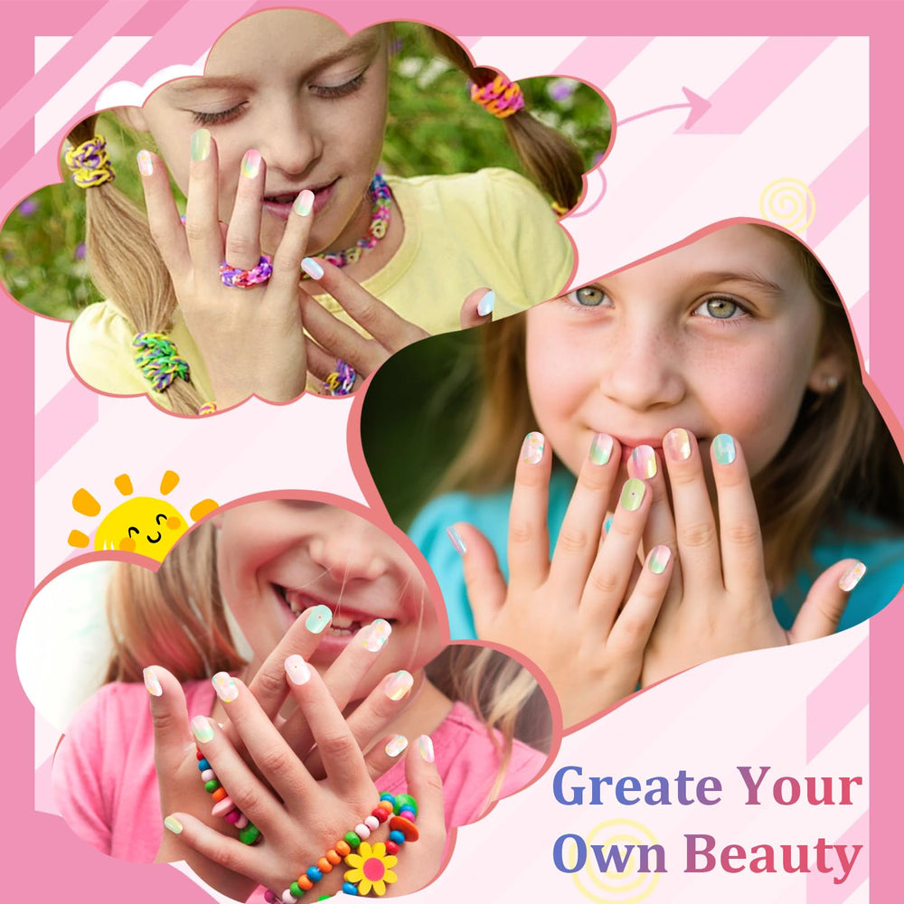 Conjunto de artes de uñas Siusio, inspiración para manualidades caseras