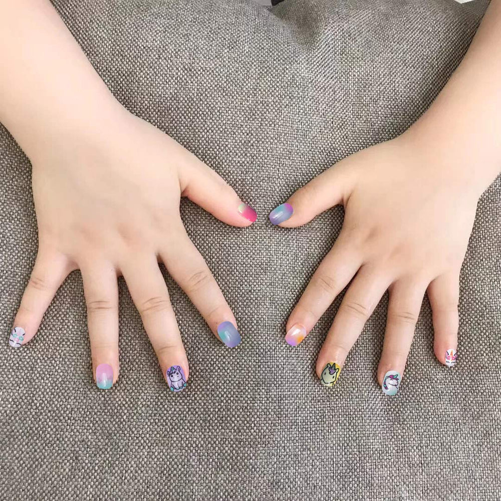 Siusio kit uñas falsas, fácil aplicación en casa