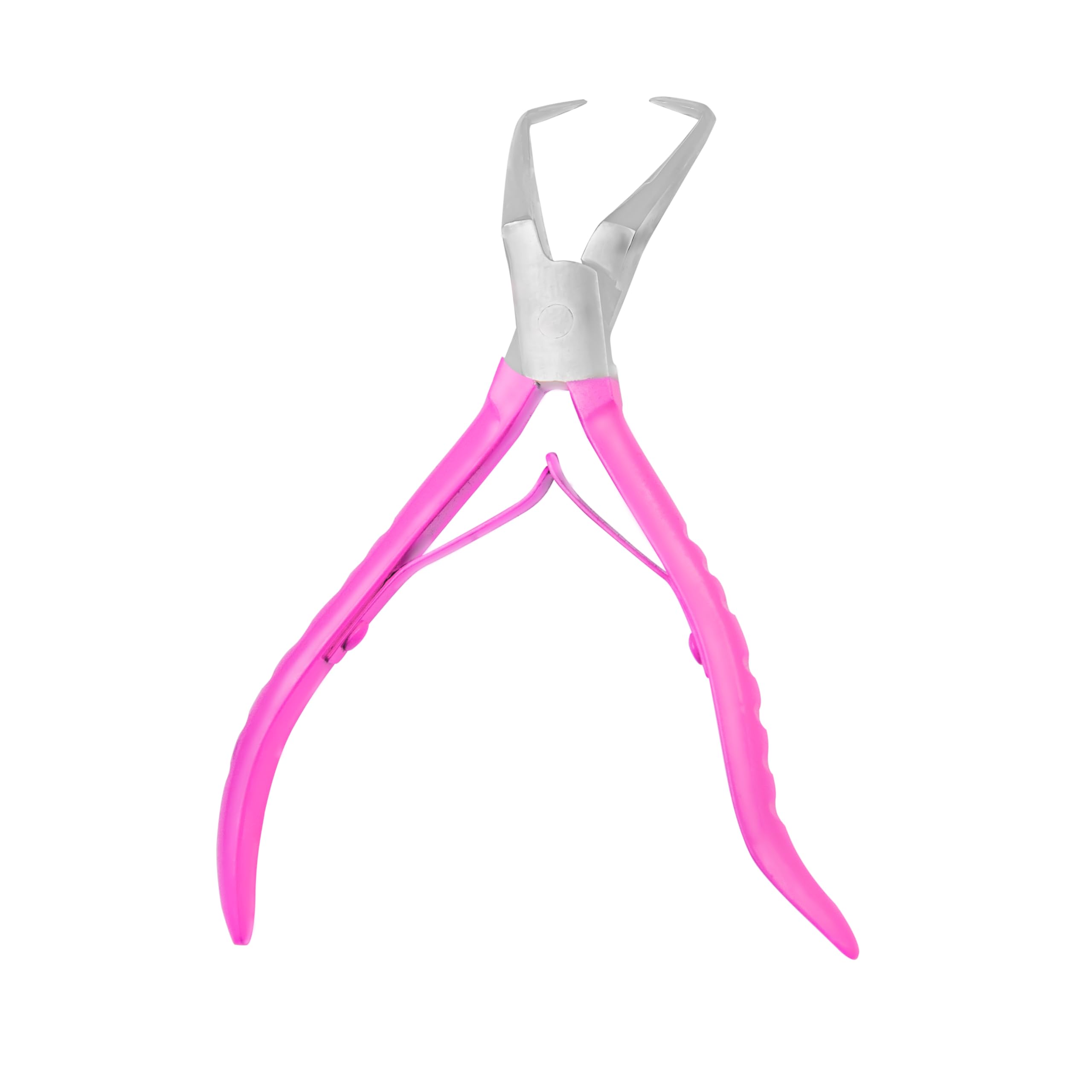 Pinzas Sivote para quitar microlinks rosadas, eliminación precisa sin dañar el cabello.