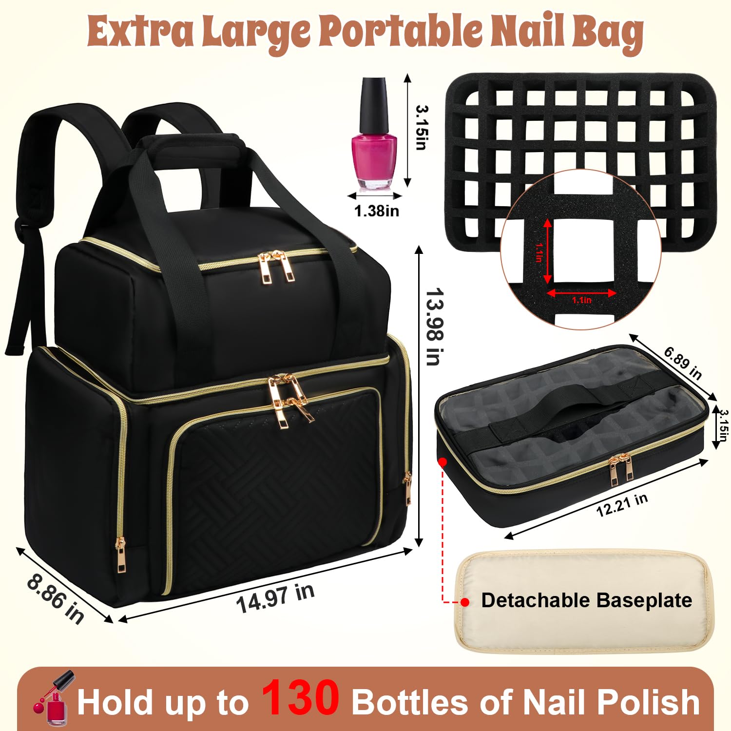 Correas de hombro ergonómicas con malla para viajes con SIYNPAV.