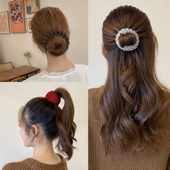 Sizobi ajustable nido-pajaro clip: se adapta a diferentes grosores de cabello.