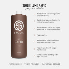 aplicacion-mano de SJOLIE Rapid Spray Tan Luxe muestra distribución homogénea.