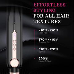 SKIMI Airflow Styler tecnología PTC para calentamiento rápido y uniforme.