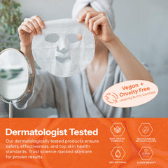 Skin 2.0 hydration glow after sheet mask use