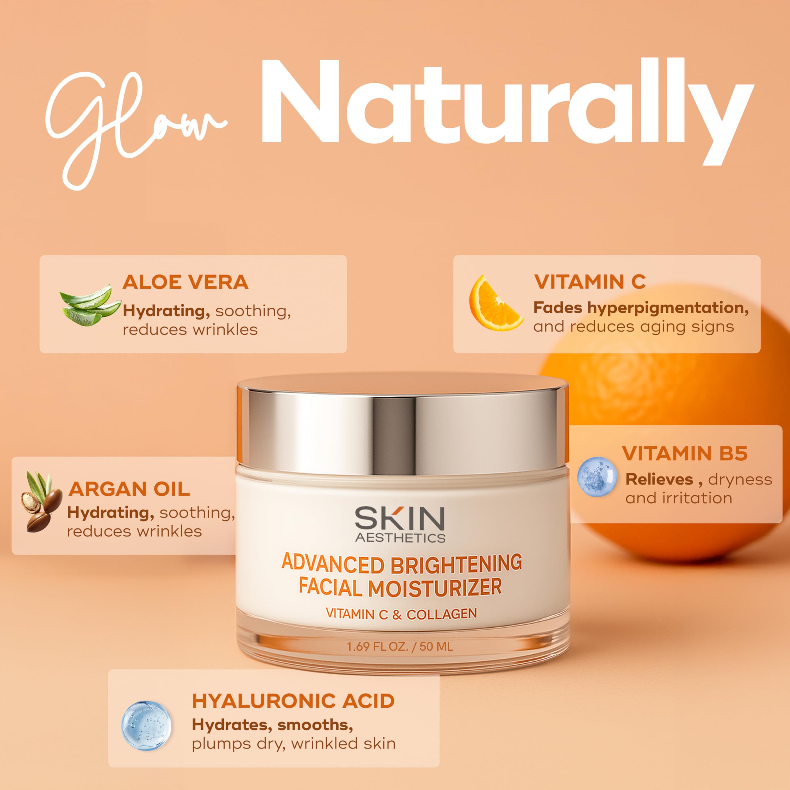 Skin Aesthetics Cuidado diario: protección antioxidante para el rostro.