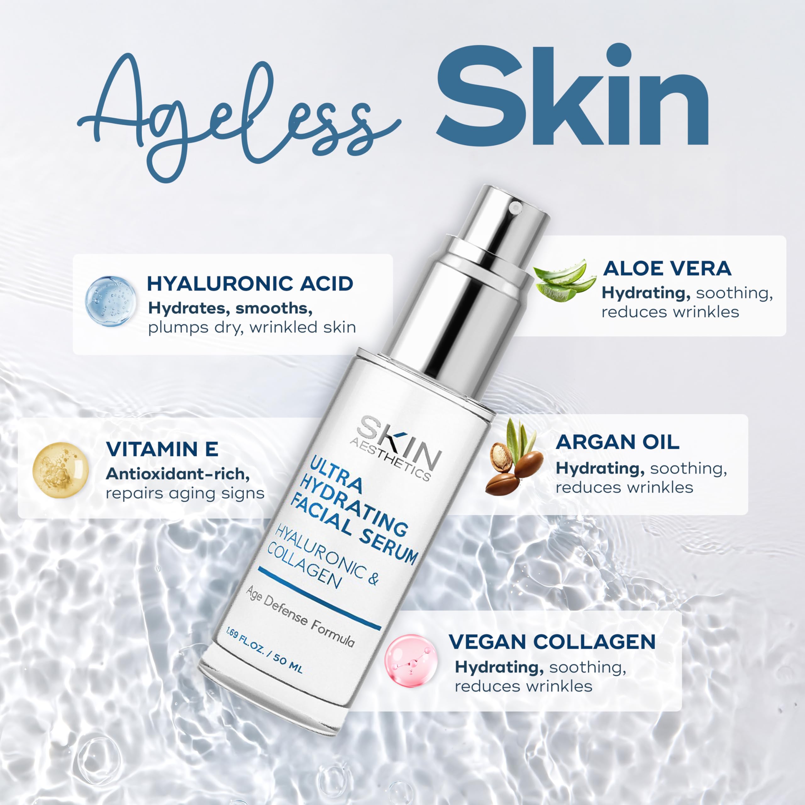 Skin Aesthetics Serum Aloe Vera Calma: reduce irritación y mejora la comodidad.