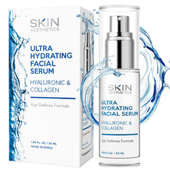 Skin Aesthetics Serum Hialurónico Rostro: hidratación profunda para una piel suave.