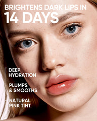 SKINTIFIC Brillo labial con tinte suave para un look natural