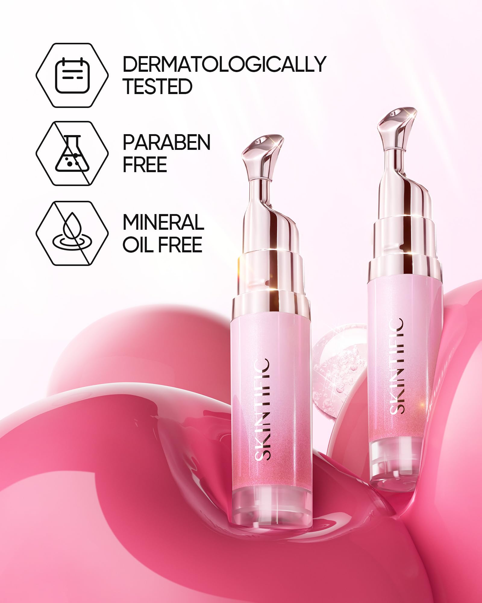 SKINTIFIC Cuidado nocturno para labios que despiertan suaves