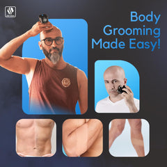 Uso húmedo y seco del Skull Shaver Palm MX5 para mayor flexibilidad