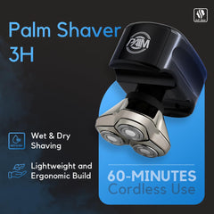 Cabezales giratorios CR-3 de Skull Shaver para cabeza y rostro
