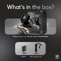 Pitbull Silver PRO SX5: diseño ergonómico para agarre seguro y control preciso