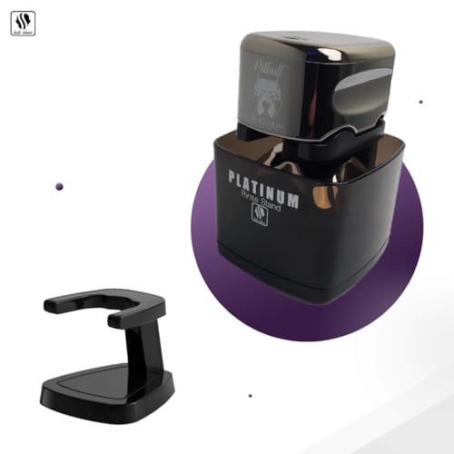 Skull Shaver Platinum Rinse Stand construcción resistente para uso diario