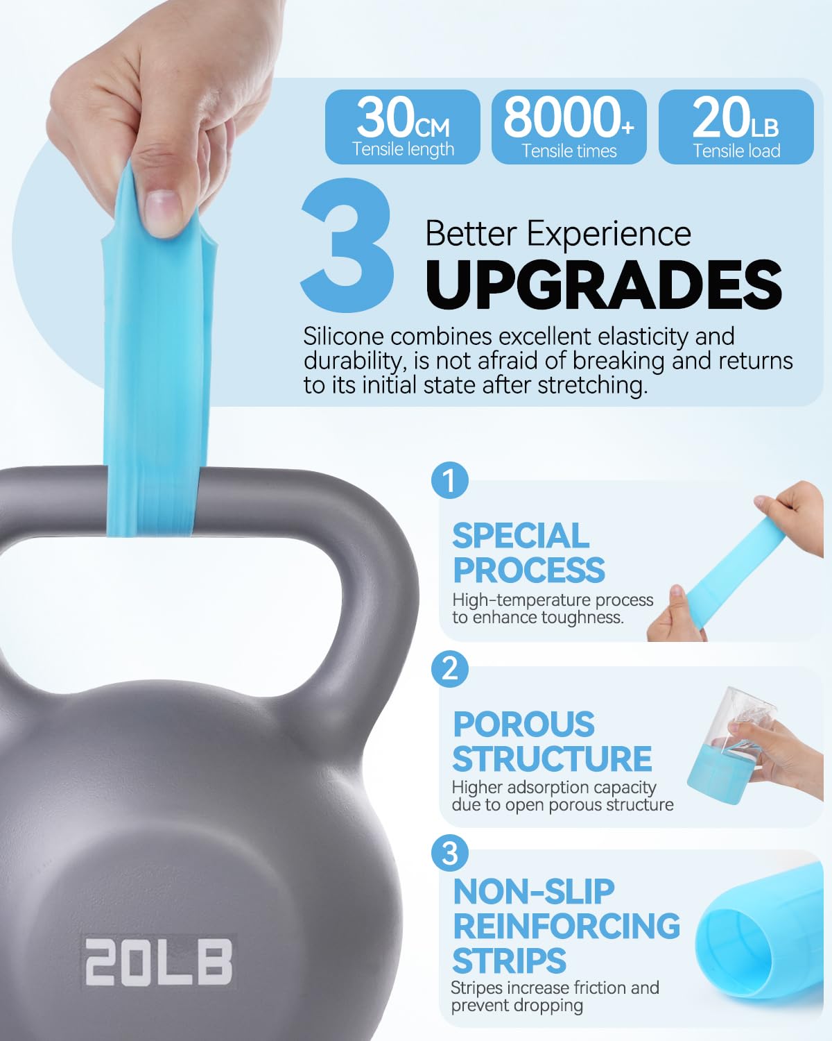 Skyconser estuche viaje silicona compacto ideal para botellas pequeñas