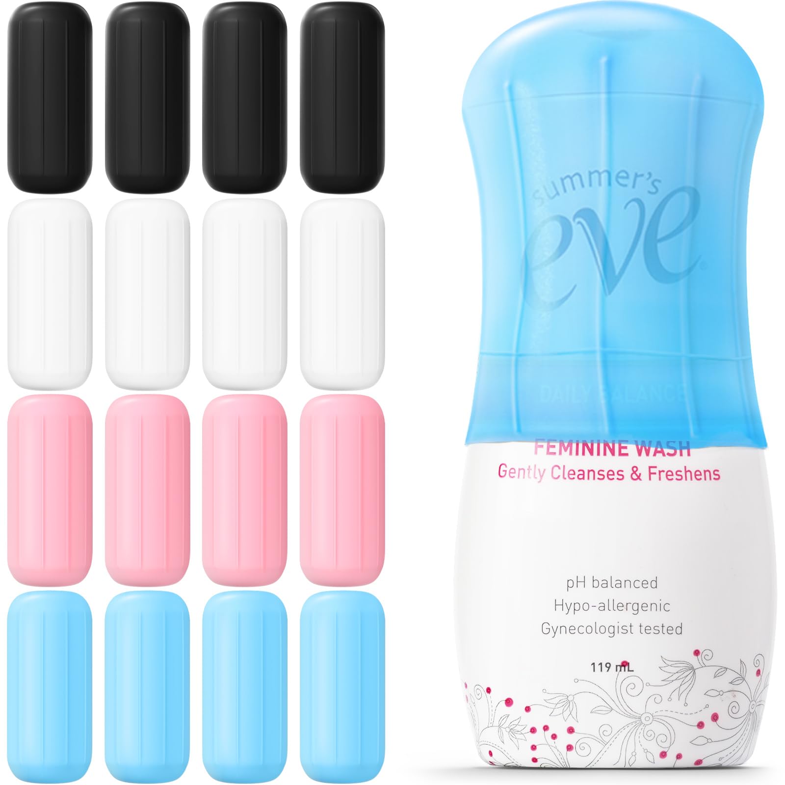 Skyconser funda botella silicona elastica para evitar fugas en viaje