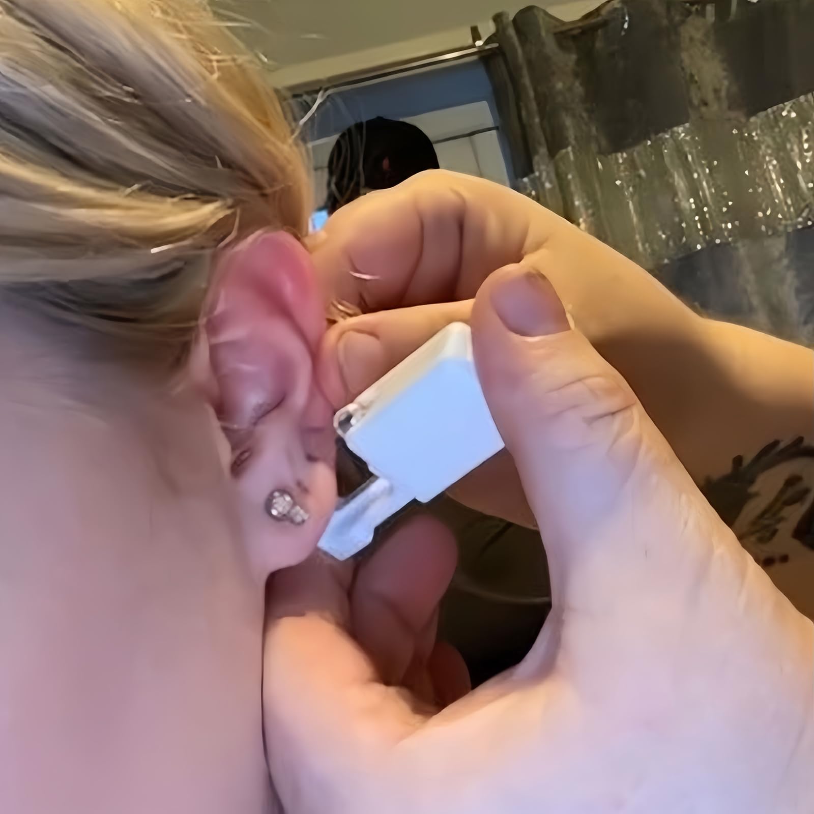 Aretes SLVIEKAE de plata 3 mm para perforación precisa