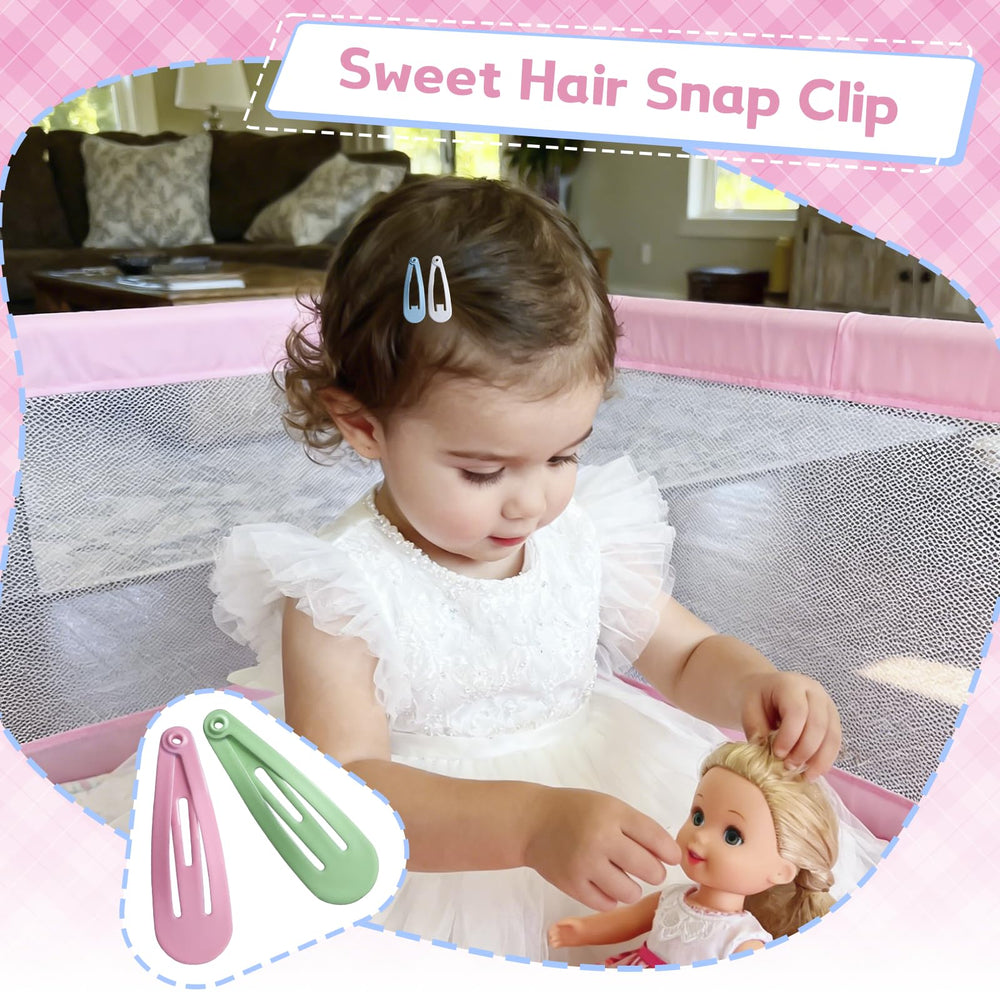 Paquete de accesorios para niñas: clips SLYFTE para cabello de todas las edades