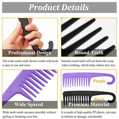 SmaringWing dientes redondos suaves para rizos sin tirones