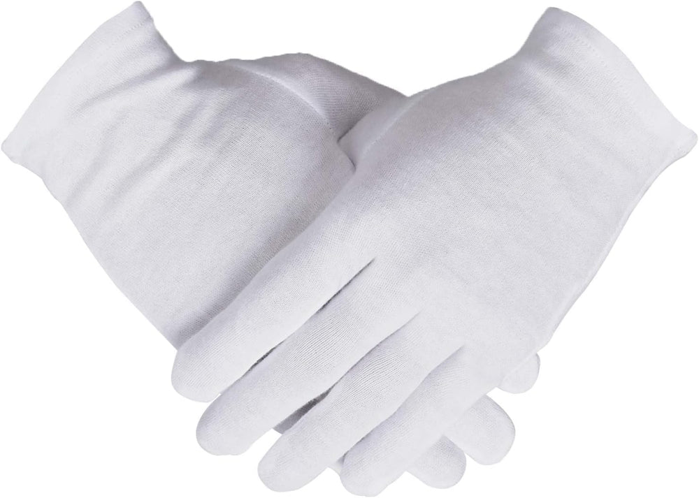 Smilco guantes de algodón blancos para uso nocturno y cuidado de manos.