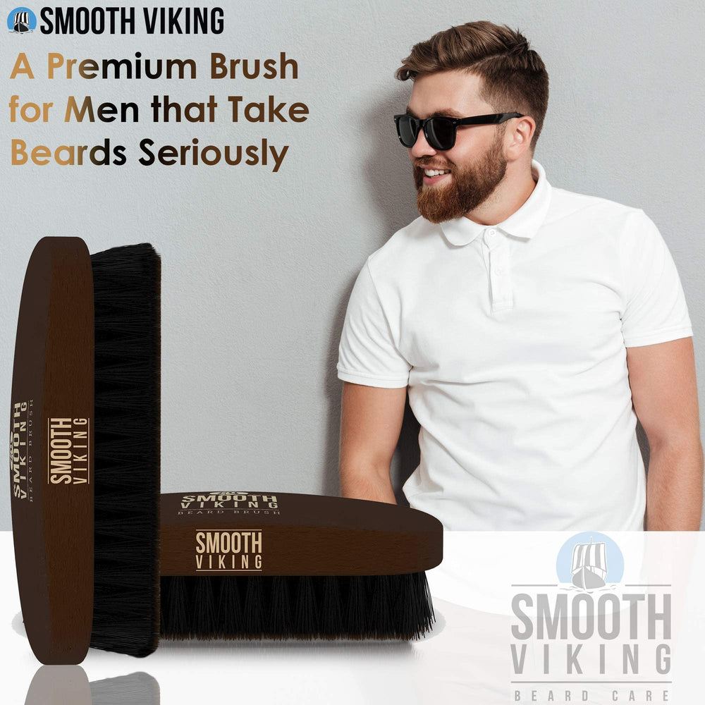 Smooth Viking Barba caja-regalo elegante para regalo personal.