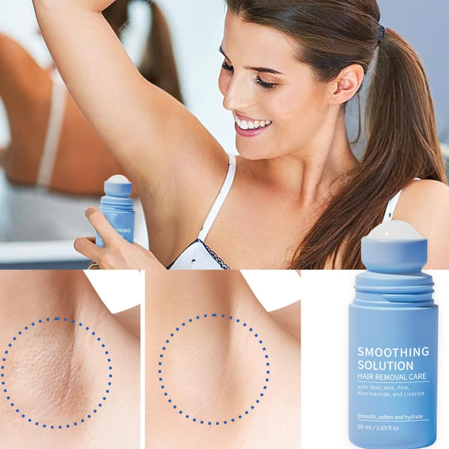 Smoothing Solution serum-aplicacion-suave favorece hidratacion durante el dia.