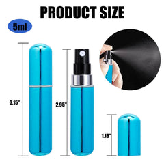 Smtheasy atomizador de perfume ligero, perfecto para bolso.